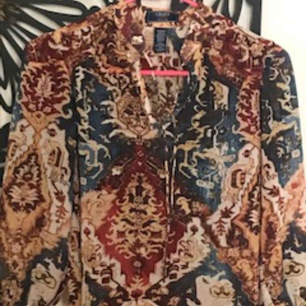 Chaps Petite Small dressy shirt